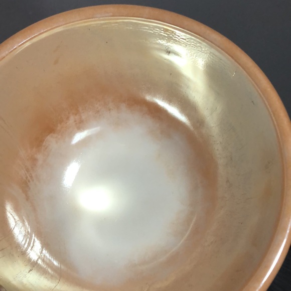 Fire King Peach lustre Vintage bowl, 2 mugs cups - Picture 5 of 17